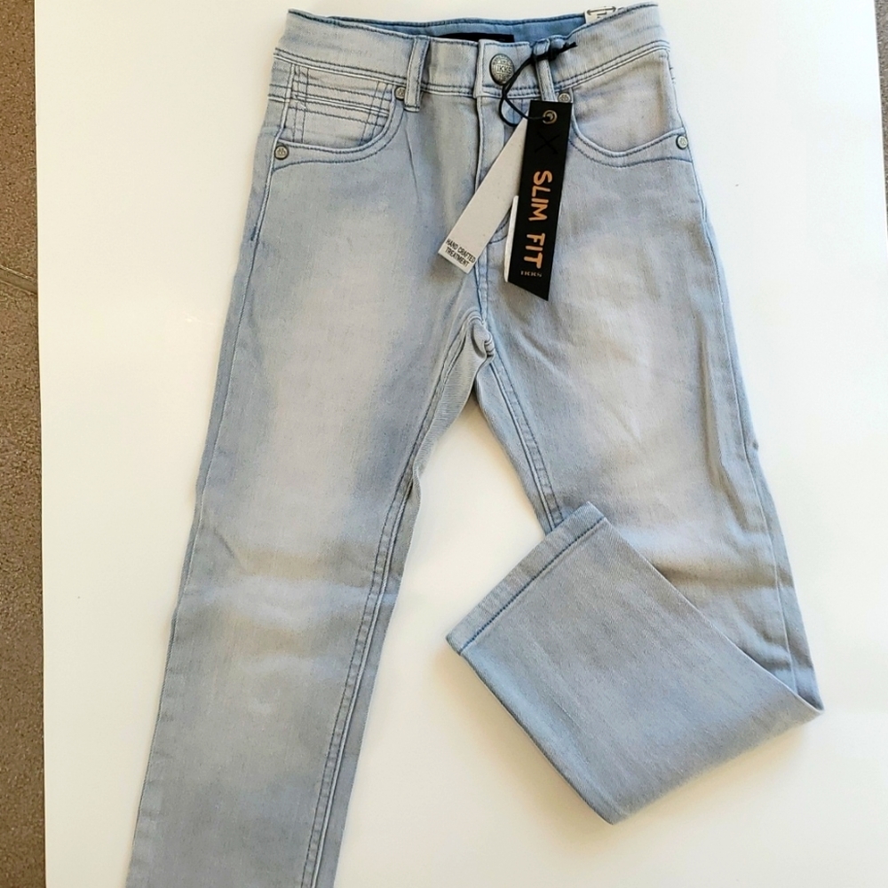 IKKS Slim Fit Faded Denim Jeans